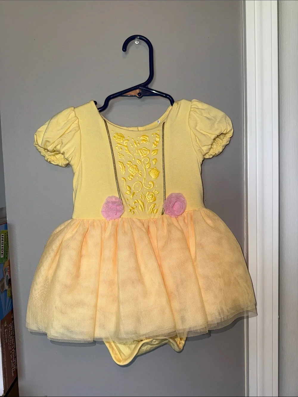 Little sleepies belle bodysuit dress